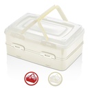 Herzberg Duplex Takeaway Pastry Carrying Box