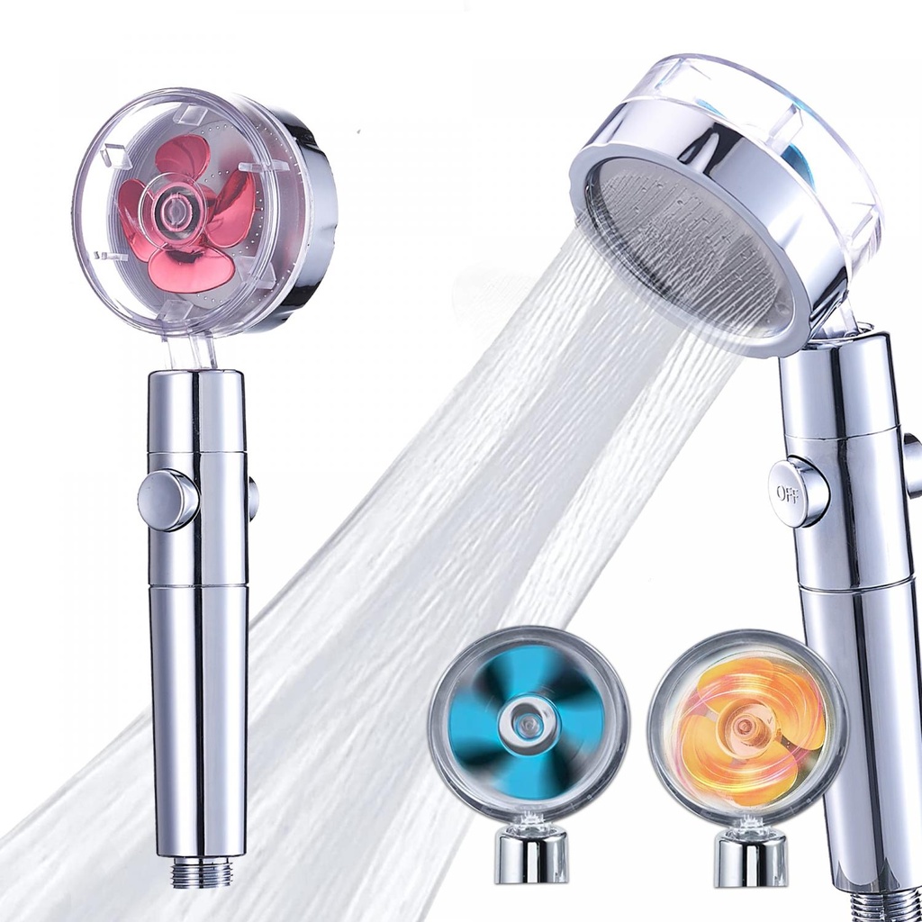 Herzberg Turbo Charger Showerhead