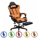 Herzberg Gaming and Office Chair with Retractable Footrest
