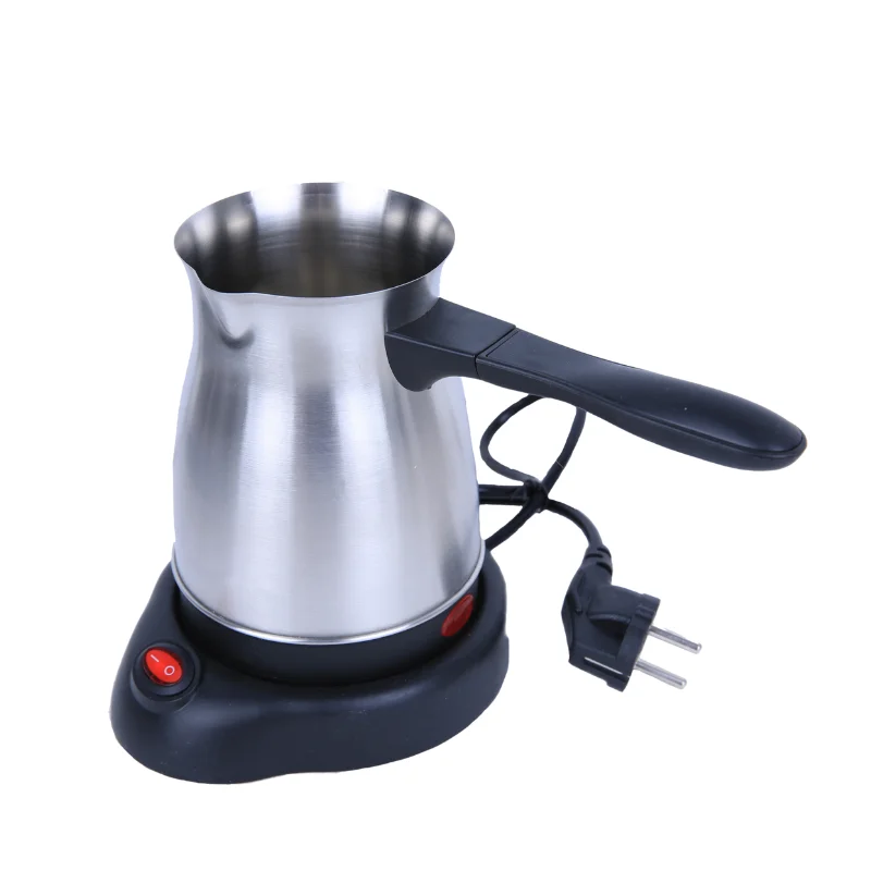 Herzberg HG-CFE05: Cafetera Turca Eléctrica de Acero Inoxidable con Apagado Automático 600W - 500ml (0,5L)